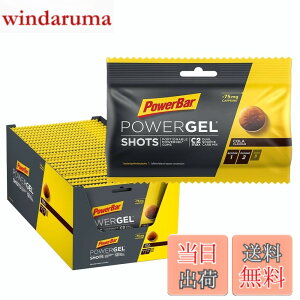 �y���������zPowerbar PowerGel Shots Cola 24x60g - �Y�������K�� C2MAX + 75mg �J�t�F�C��