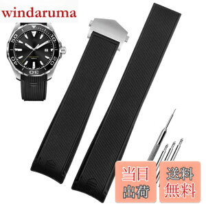 �y���������z[HEYOZURY] TAG HEUER �x���g ���o�[ ���v�o���h 22mm �V���R�� �_�炩�� �r���v�x���g �r���v�o���h D�o�b�N���� �r���v�o���h TAG HEUER (�^�O�z�C���[) �Ή� �����t�������x���g�H��t