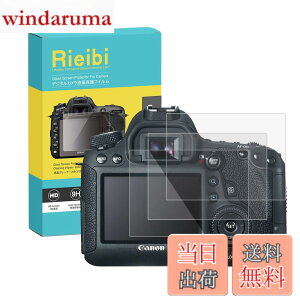 �y���������zRieibi �y3���zCanon EOS 6D �t���ی�t�B�����ACanon EOS 6D �t���v���e�N�^�[ EOS 6�ی�t�B���� EOS 6D�����K���X�t�B���� ���������x ����0.25MM �����^�C�v �����K���X �\�ʍd�x9H �ϏՌ�
