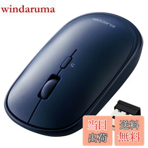 �y���������z�G���R�� ���C�����X�}�E�X ����2.4GHz Slint M-TM10DBBU/EC ���^ �É� 4�{�^�� �v���[�����[�h�@�\�t Windows Mac �Ή� �l�C�r�[�u���[