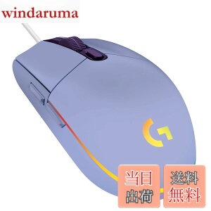 �y���������zLogicool G �Q�[�~���O�}�E�X G203 �L�� �Q�[�~���O �}�E�X USB �ڑ� G203-LC �y�� 85g LIGHTSYNC RGB 6�v���O�����{�^�� ���C���b�N PC windows mac �������K�i �y �t�@�C�i���t�@���^�W�[ XIV 