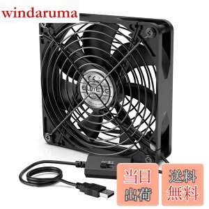 �y���������zELUTENG USB�t�@�� 14cm �É� USB��@ ���� ��p�t�@�� 3�i�K���ʒ��� 5V ��p�N�[���[ ���^ �����@ ������ 140mm �Ԓ��� ���C�� 1500RPM �p�\�R��/���[�^�[/���� / PS4�Q�[���@�Ȃ� USB fan 1