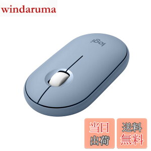 �y���������z���W�N�[�� ���C�����X�}�E�X PEBBLE MOUSE2 M350sBL ���^ �É� Bluetooth Logi Bolt �}�E�X ���� ���C�����X ���E�Ώ� Easy-Switch 4000dpi �d�r����24�P�� windows mac Chrome Android iPad M350 �u���[ ����