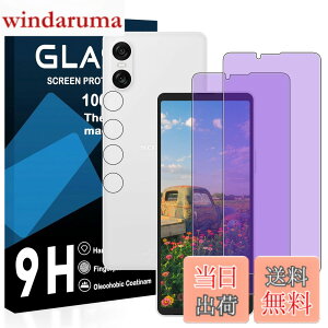 �y���������z�y2���u���[���C�g�J�b�g+2�������Y�t�B�����z�Ή� Xperia 10 vi �K���X�t�B���� ���Y���ɎqAGC�f�� SO-52E / SOG14 �ی�t�B���� �y �ڂ̔��y�� �ڂɗD���� �u���[���C�g�J�b�g �d�x9