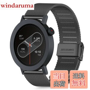 �y���������z[HeeNia] �o���h CMF by Nothing Watch Pro 3/CMF by Nothing Watch Pro 2 �Ή� �����x���g �X�e�����X�� �ւ��x���g �������߉\ �j�����p �����o���h (�u���b�N)