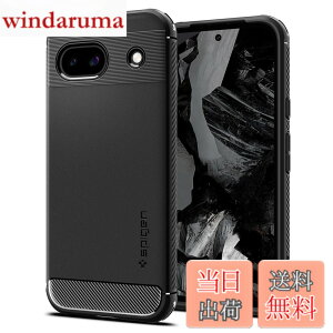 �y���������zSpigen �yMade for Google �����F��z Google Pixel 8a �P�[�X ���M�b�h�E�A�[�}�[ (�}�b�g�E�u���b�N)