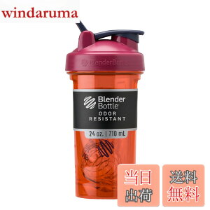 �y���������zBlenderBottle Pro Series Tritan Pro24 �v���e�C���V�F�C�J�[ �u�����_�[�{�g�����K�i 24oz �e��700ml (������500ml) �T�t���� BBPRO24 SN