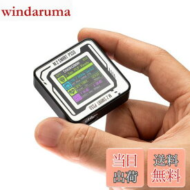 【送料無料】DOCKCASE Pocket M.2 2230 NVMe SSD ケース コンパクトサイズ USB 3.2 Gen 2 Type-C (10 Gbps) IPS液晶ディスプレイと3秒 電源保護(PLP) 2230サイズのNVMe PCIeに専用するハードディスクケース (Black-2230)