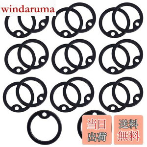 【送料無料】Santssen 20個 ドッグタグ サイレンサー シリコーン ドッグタグカバー ゴムリング ネームタグミュートサークル ペット用品(ブラック)