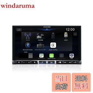 �y���������z�A���p�C��(ALPINE) 7�C���`�f�B�X�v���C�I�[�f�B�I DA7Z�@���C�����X�J�[�v���C / AppleCarPlay / AndroidAuto / Bluetooth / HDMI�~���[�����O / USB�������ɑΉ� 2DIN