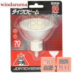 �y���������z�p�i�\�j�b�N �n���Q�������v �_�C�N���r�[�� 110V 65W�` E11���� ���p JDR110V65WKM7E11X
