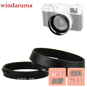 �y���������zJJC ���^�� �����Y�t�[�h �˂����ގ� Fuji X100VI X100V X100F X100T X100S X100 X70 �ɑΉ� LH-X100 �t�[�h & AR-X100 �A�_�v�^ �݊� ����