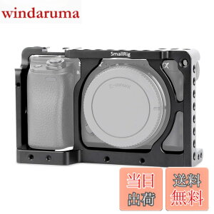 �y���������zSMALLRIG A6000/A6300/A6500 ILCE-6000/ILCE-6300/ILCE-A6500/Nex-7��p�P�[�W�L�b�g DSLR ���� �g���J�����P�[�W �y�� ��t�֗� �ϋv�� �ϐH��-1661 [���s�A���i]