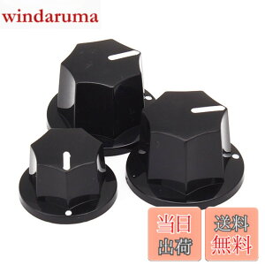 �y���������zYibuy �u���b�N 1 SET OF 3 �R���g���[���m�u�W���Y�x�[�X�M�^�[�p 6mm �|�b�g �G���L�M�^�[�p�[�c ���p�` �֗��ȑ��쐫 ���B���e�[�W�X�^�C��