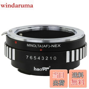 �y���������zHaoge�����Y�}�E���g�A�_�v�^for Sony Alpha A�^�C�vMinolta MAF AF�}�E���g�����Yto Sony NEX�J������ NEX�ȂǁA�� NEX�ANEX - 5 N�ANEX - 7�Anex-7 N�ANEX - f3�Ae-mount a6300 , a6000�Aa5000�Aa3500�Aa3000�Avg10