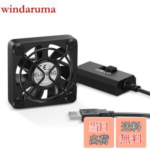 �y���������zELUTENG ���^�t�@�� 4cm �É� USB��@ ���^ ���ʒ��߉� ������ 5V USB �t�@�� ��p ���N�[���[ 7���H�� PC ��p �ȃG�l �p�\�R�� PS4 PS3 �Q�[���@ ���[�^�[ TV Box �N�[�����O�ɑΉ�