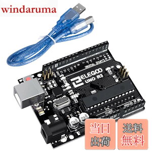 �y���������zELEGOO Arduino�pUNO R3�R���g���[���{�[�h USB�P�[�u��