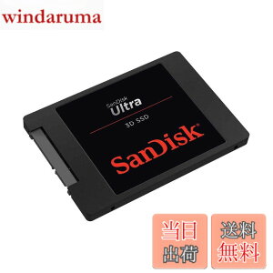�y���������zSanDisk �T���f�B�X�N ����SSD 2.5�C���` / SSD Ultra 3D 1TB SATA3.0 / SDSSDH3-1T00-G25