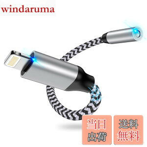 �y���������ziPhone �C���z���ϊ��A�_�v�^18cm ���C�g�j���O 3.5mm�C���z���W���c�N HIFI���� MFI�F�� Haoano 24-bit�n�C���] Lightning - 3.5mm �ϊ��P�[�u�� �ʘb/���ʒ��� iPhone14/13/12/11/SE/XS/iPad/iPod Touch5/6/