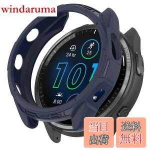 �y���������z�mRuenTech�n�Ή�GARMIN Forerunner 965�P�[�X �ی�P�[�X Garmin Forerunner 965�p�J�o�[ 6�F�I �\�t�g�V���R���� �v���e�N�^�[�J�o�[ �ϏՌ� �y�� ���t���ȒP