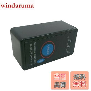 �y���������zELM327 �X�C�b�`����\�^�C�v OBD2 Mini �X�L�����c�[�� for Android & PC �iBluetooth�j��ELM327