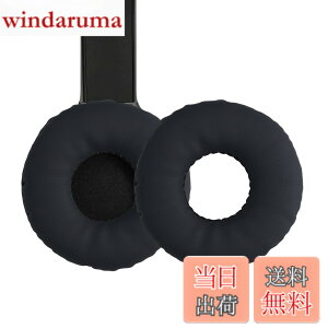 �y���������zkwmobile 2x �w�b�h�z���J�o�[ Sony WH-CH510�Ή� �����p�C���[�p�b�h - �N�b�V���� PU���U�[ ���F �F�F�u���b�N