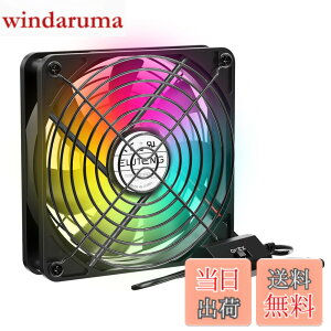 �y���������zELUTENG ��p�t�@�� 12cm USB�t�@�� 3�i�K���� USB fan 12cm ���^ 7���H�� ������ ��� �F�FRGB�A�T�C�Y�F12CM
