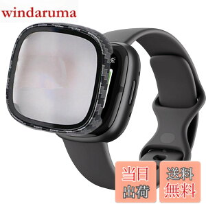 �y���������zAIYYXX For Fitbit sense2 /Fitbit versa4 �J�o�[ 3D���p�G�b�W �����^ PC+�K���X�f�� ��̌^ Fitbit sense2 /Fitbit versa4 �P�[�X �Ή� �����[�d�\ �[�d�⏕��t�� �����ߗ� �L�Y�h�~ �w �F�F�J�[