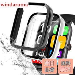 �y���������zredmi watch6 �P�[�X �F�F�u���b�N+�z���C�g�A�T�C�Y�FVialove KW105-G01(�u���b�N+�z���C�g)