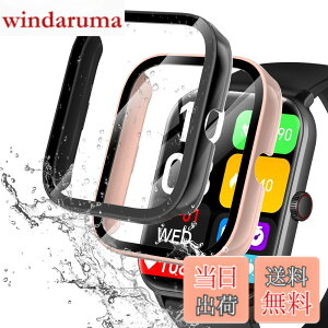 �y���������zredmi watch6 �P�[�X �F�F�u���b�N+�s���N�A�T�C�Y�FVialove KW105-G01(�u���b�N+�s���N)