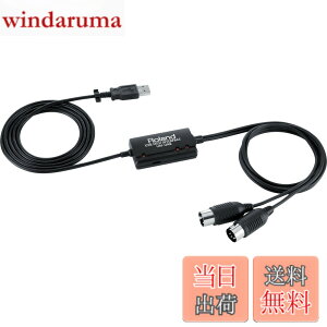 �y���������zRoland ���[�����h MIDI�C���^�[�t�F�C�X UM-ONE mk2 USB�ڑ� Windows�EMac�EiPad�ɑΉ� �V���v���ڑ� ���o�C�����ł����� �F�F�u���b�N