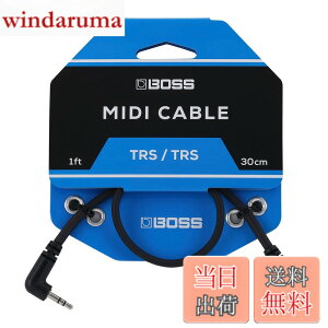 �y���������z�{�X BOSS MIDI�P�[�u�� MIDI Cable 3.5mm TRS/TRS LL �y�_�� MIDI�R���g���[�� 200�V���[�Y GT-1000CORE EV-1-WL �Ή� �T�C�Y�F30cm