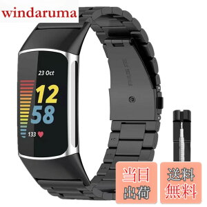 �y���������zAnkersaial �o���h �Ή� Fitbit Charge 6/ Fitbit Charge 5,�����o���h �r�W�l�X�� �X�e�����X�� �T�C�Y���߉\ �����H��t�� �����x���g �ւ��x���g �R���p�`�u�� �F�F�u���b�N�A�T�C�Y�F