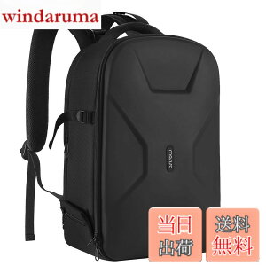 �y���������zMOSISO �J�����o�b�N�p�b�N �ی� �J�����o�b�O 15-16 �C���` ���� �O�r & ���b�v�g�b�v �R���p�[�g�����g�t�� �F�F�u���b�N�A�T�C�Y�F44 x 30 x 19 cm