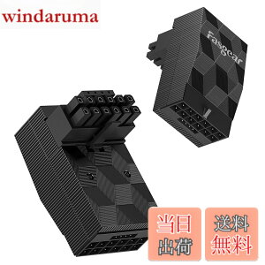 �y���������z12VHPWR�A�_�v�^�[90�x1�p�b�NFasgear���pPCI-e 5.0 16�s���d���A�_�v�^�[600W 12 + 4�s��GPU�I�X-���X�R�l�N�^GeForce RTX 3090Ti 4070Ti 4080 4090�O���t�B�b�N�J�[�h �ƌ݊���������܂� (�^�C�vA) 