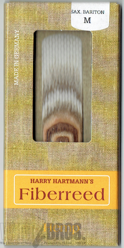 新発想 ファイバーリードｘ天然繊維 木 バリトンサックス用ファイバーリード 出群 ハリー Harry 定番 ハートマンズ Hartmanns Hemp