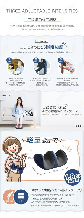 楽天市場】☆10%OFFクーポン☆ 3WAY マッサージ機 足揉み おしゃれ 