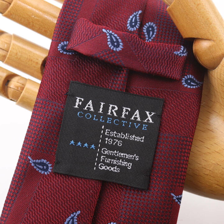 楽天市場】フェアファクス FAIRFAX ネクタイ ペイズリー ジオ