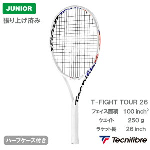 yグς݁zeNjt@Co[ T-t@Cg cA[ 26 (tecnifibre T-FIGHT TOUR 14FIGHTX26) WjA dejXPbg 23SSy[J[񂹏iz