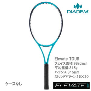 ダイアデム [DIADEM] 硬式ラケット ELEVATE TOUR98