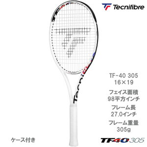 ySALEzyKbgʁzeNjt@Co[ TF-40 305 16×19 iTFR4011j[ Tecnifibre dejXPbg ] y[J[񂹏iz
