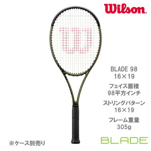 ウイルソン [ Wilson ] 硬式ラケット BLADE 98 16×19 V8 （ WR078711U+ ）