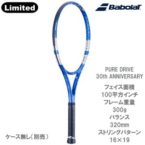 ylbgo[QzyKbgʁzo{ sAhCu 30th ANNIVERSARYiPURE DRIVE 30th 101541j[ Babolat dejXPbg ]24SS