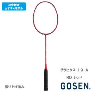 �y����オ��z�S�[�Z�� �O���r�^�X1.9-A ���b�h�iGOSEN GRAVITAS 1.9-A BGV19A-RD�j�o�h�~���g�����P�b�g 26SS