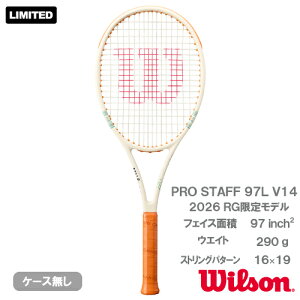�E�C���\�� ���[�����M�����X �v���X�^�b�t 97 �G�� V14�iwilson PRO STAFF 97L V14 RG26 WR209011U�j�d���e�j�X���P�b�g 26SS