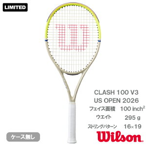 �E�C���\�� �N���b�V�� 100 V3 US�I�[�v�� 2026�iwilson CLASH 100 V3 US OPEN 2026 WR216011U) �d���e�j�X���P�b�g 26FW