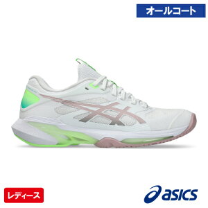 �A�V�b�N�X ���f�B �\�����[�V�����X�s�[�h FF 4�iasics LADY SOLUTION SPEED FF 4 1042A307 100�j�e�j�X�V���[�Y ���f�B�[�X �I�[���R�[�g�p 26SS