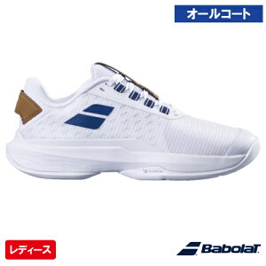 o{ WFbg e 2 AC W EBuh (Babolat JET TERE 2 AC W WIMBLEDON 3A1S25C772 WH×NBL) ejXV[Y fB[X I[R[gp 25SS