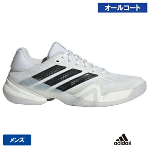 �A�f�B�_�X �o���P�[�h 14 M AC (adidas Barricade 14 M AC OMX33 KI3438�j�e�j�X�V���[�Y �����Y �I�[���R�[�g�p 26SS