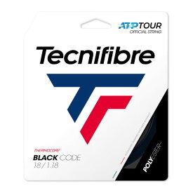 テクニファイバー [tecnifibre] 硬式ストリング ブラックコード（ブラック）